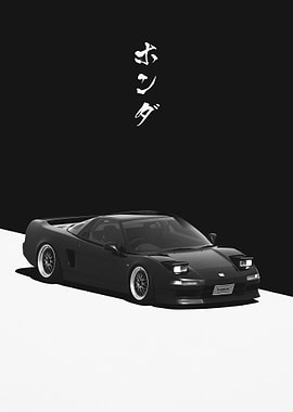 JDM Black Honda NSX NA1