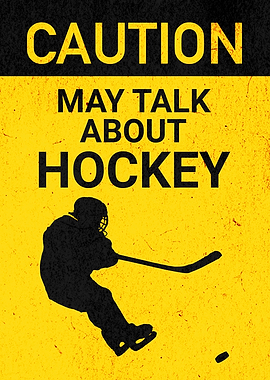 CAUTION HOCKEY SHOOT