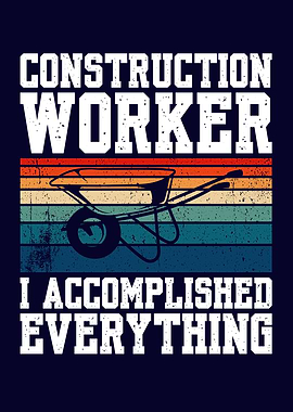 Funny Construction Worker