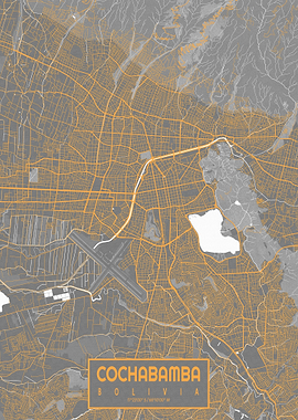 Cochabamba Map Bauhaus