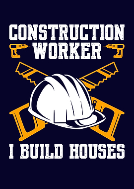 Funny Construction Worker