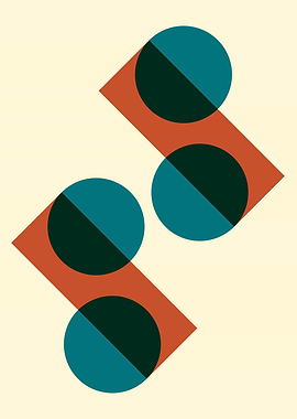 Abstract modern minimalist