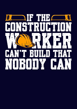 Funny Construction Worker