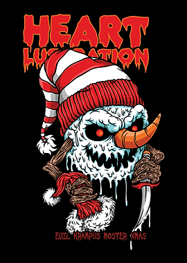 Evil Snowball With Text