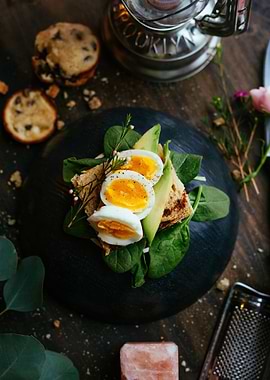 Avocado and Egg Toast