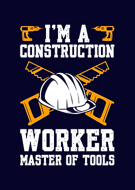 Funny Construction Worker