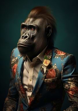 Portrait of Gorilla