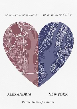 Newyork And Alexandria