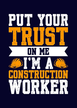 Funny Construction Worker