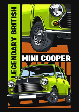 Iconic British Mini Car