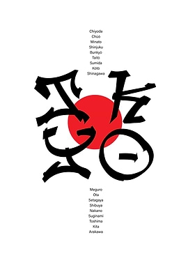 Tokyo Typography Poster