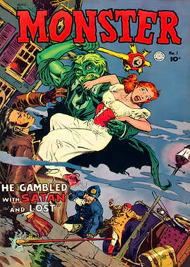 Monster Comic Book No 1