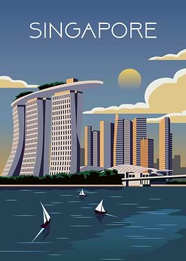 Singapore City Art Travel