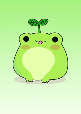 frog cute animal