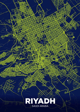 Riyadh City Map