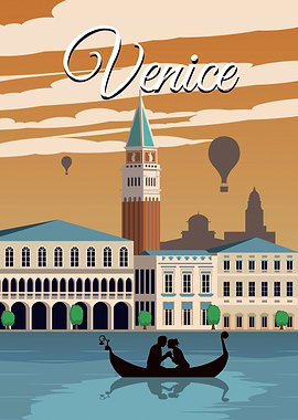 venice italy Travel art 2