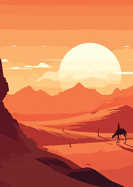Desert Illustration