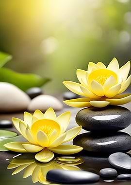 Yellow Lily Quietude