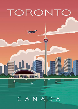 toronto ontario Travel Art