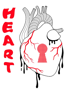 Hand drawn heart