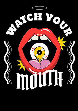 Hand drawn poster watch