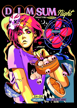 Dimsum Night Girl Food