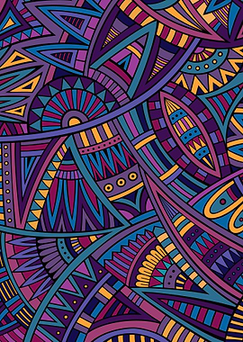 Abstract Tribal Vector