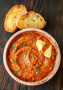 Zaalouk Moroccan eggplant