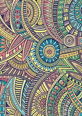 Abstract Tribal Vector