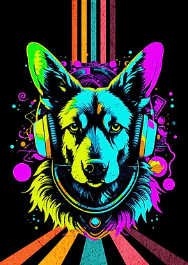 GERMAN SHEPHERD HEADPHONES