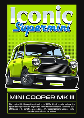 Iconic British Mini Car