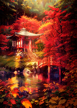 Autumn Pagoda
