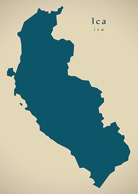 Ica Peru region map