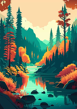 Nature Forest Landscape