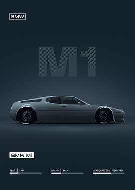 BMW M1 1981