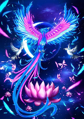 The Lotus Flower Phoenix