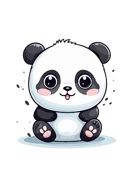 Baby Panda Illustration