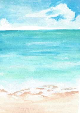 Seaside Watercolor