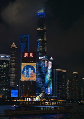 Shanghai Tower Skyline