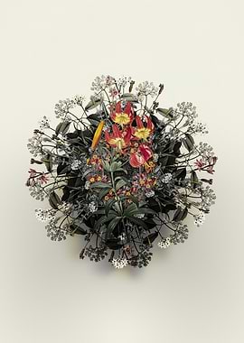 Turban Lily Flower Wreath