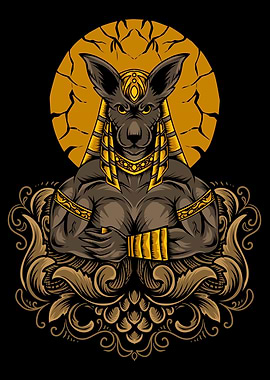 The Egyptian Anubis
