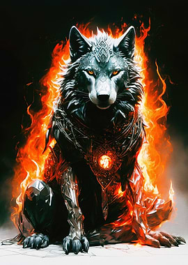 Wolf of stell fire