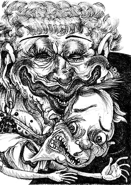 Granny Love Grandma Art