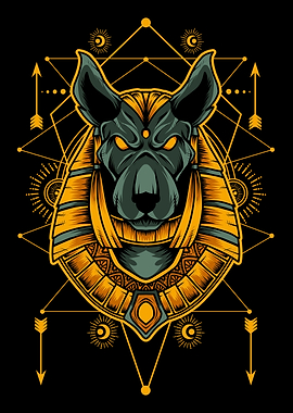 The Egyptian Anubis