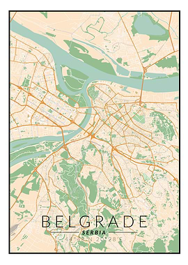 Belgrade Map