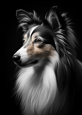 Shetland Sheepdog Portrait