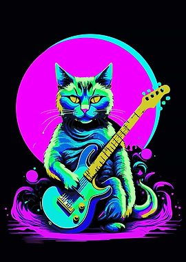 CAT ELECTRIC GUITAR