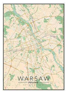 Warsaw Map
