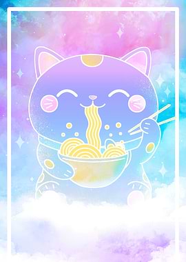 Ramen Cat Light Soul