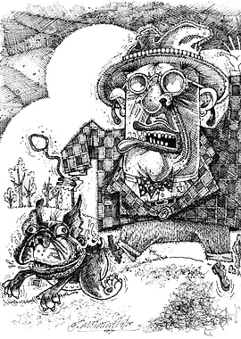 Walking the Drooling Puppy